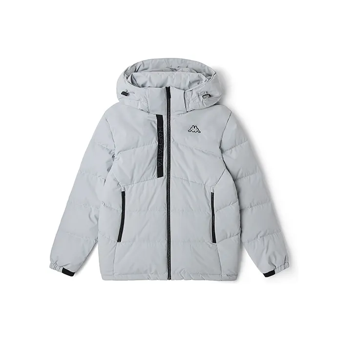 Kappa Letter Hooded Loose Fit Thickened Down Jacket Men's-2