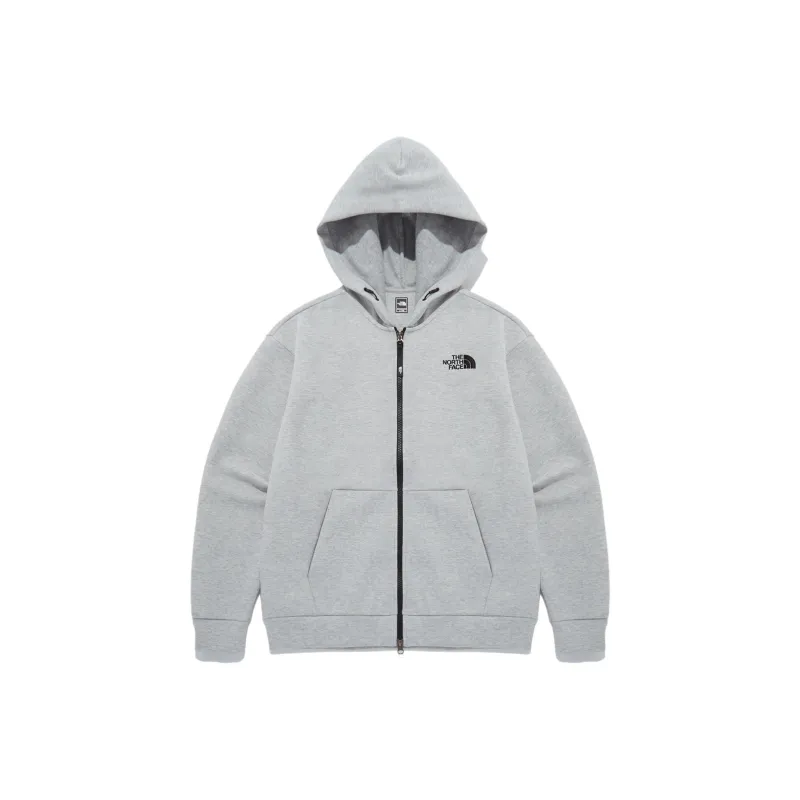 THE NORTH FACE Movement Essential Hood Zip Up Jackets Coats Men's Light Gray-0