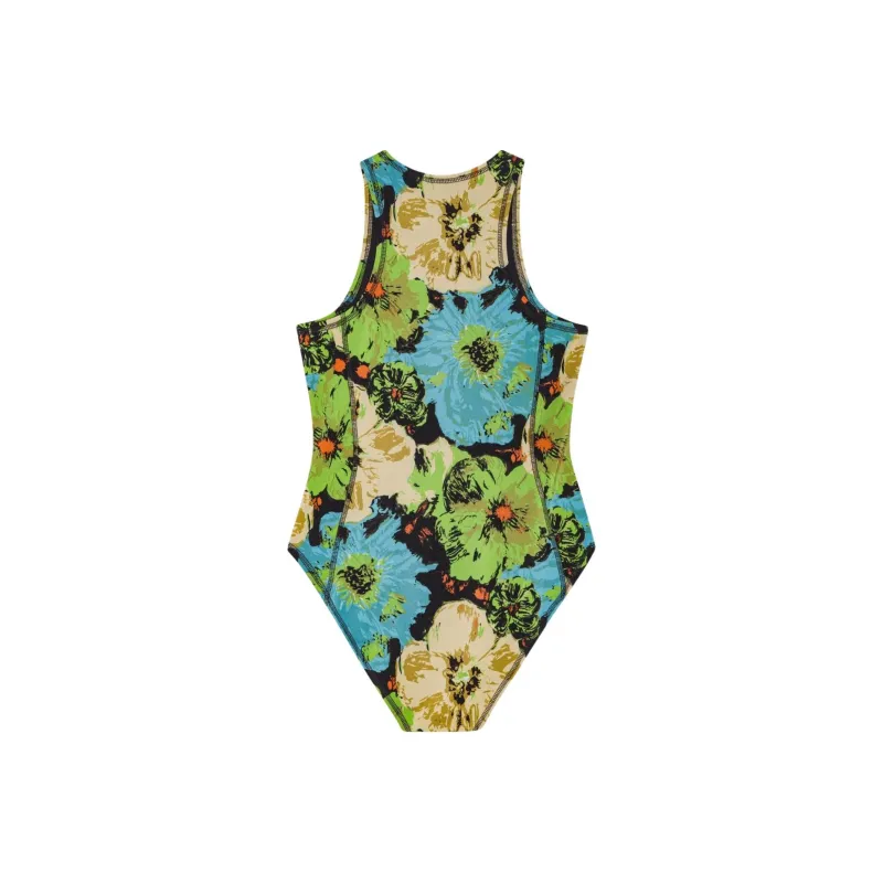 GANNI Floral print Bodysuit-1