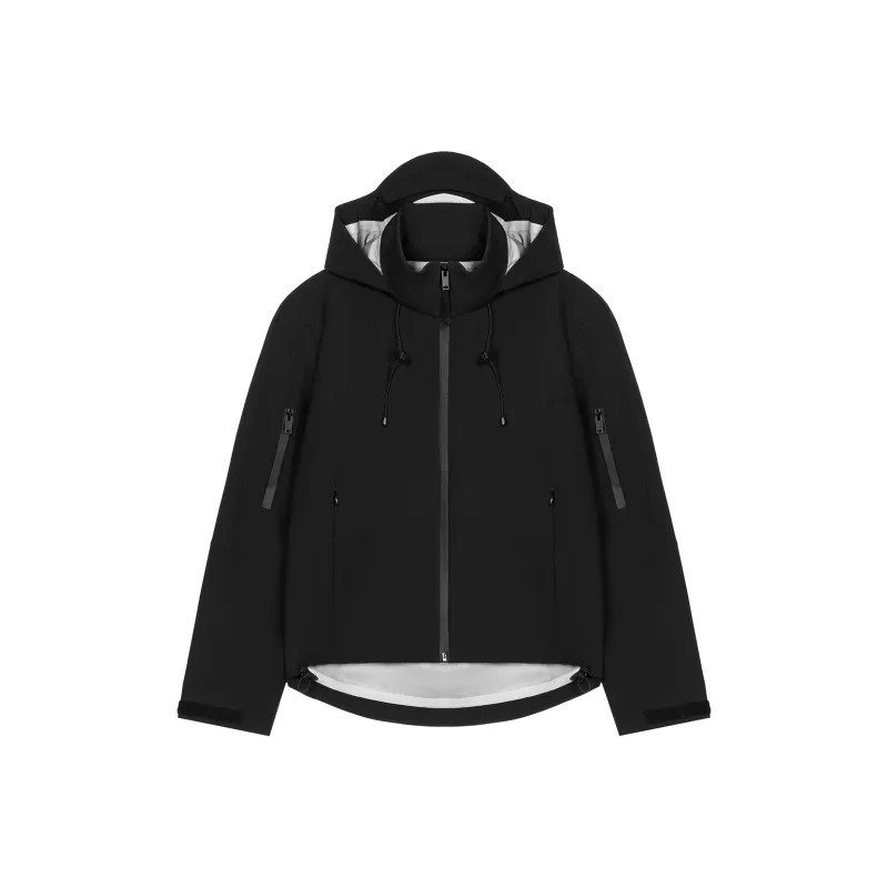 Unawares. Windbreaker Jackets Unisex Black-0