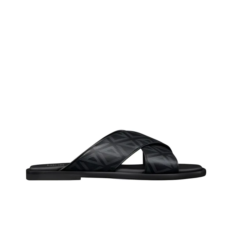 DIOR Alias Abrasion Resistant Slide Slippers Men's Black-1