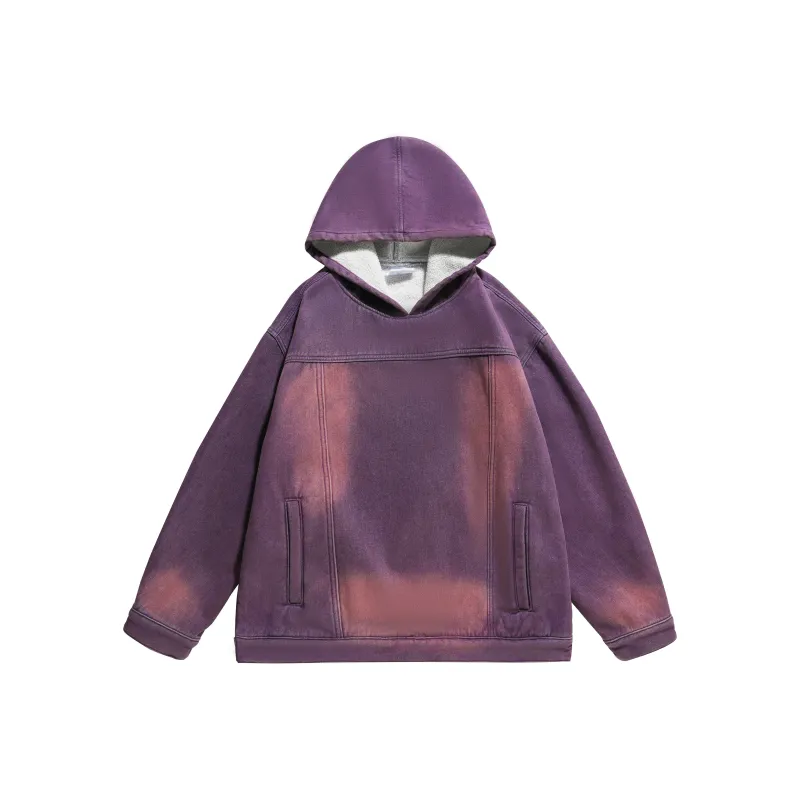 JCUI Denim Jacket Unisex Indigo Purple-0