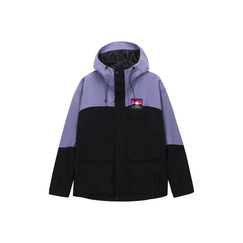 CAMEL All weather Windbreaker Jacket Unisex-4