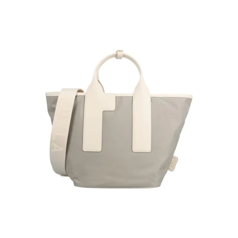 Furla PVC Tote Bag, Shopping Bag, Shoulder Bag, Crossbody Bag, Handbag Regular Women's White-1