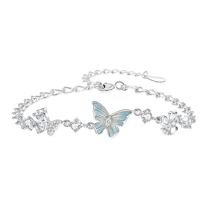 QIDUYINSHI S925 Silver Bracelets Women's-0