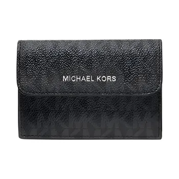 MICHAEL KORS MK Cooper Artificial Leather Wallet Men's Black