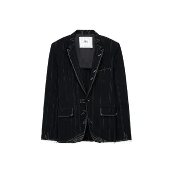 ZARA Business Suits Men Black