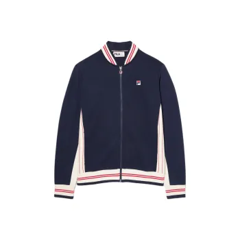 FILA Logo-patch Zipped Sweatshirt
