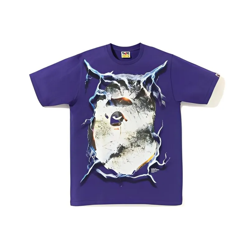 Bape Bapeavy Metal Tee-0