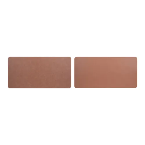 Mulinsen Vintage Leather Texture Double Sided Stain Resistant Extra Large Mouse Pad Office Computer Writing Leather Pad
