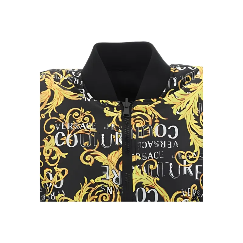 VERSACE JEANS Reversible Padded Bomber Jacket-2