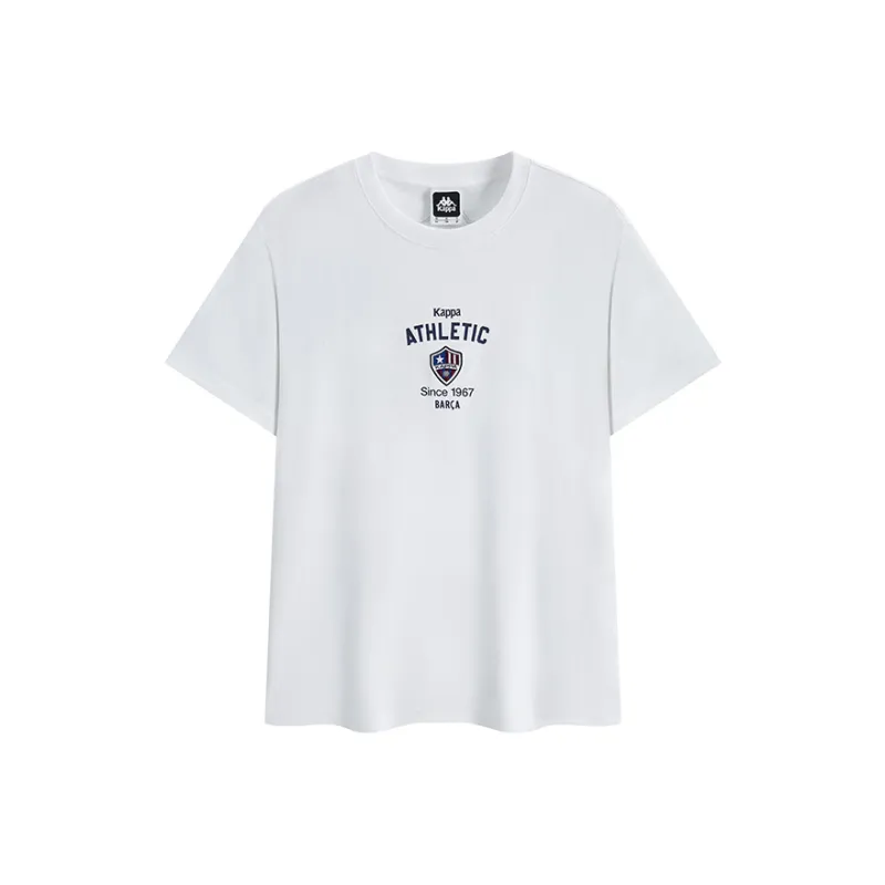 Kappa 1916 Series T Shirt Men's Korean White-0