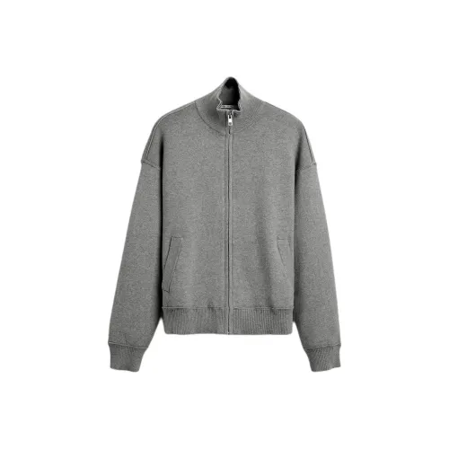ZARA Jackets Coats Men's Zebra Print Gray