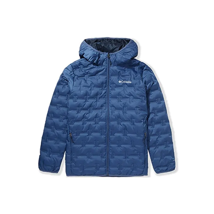 Columbia City Outdoor Collection Down Jacket Men's Blue-0