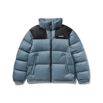 Vision Street Wear FW22 Down Jacket Unisex Uniform Blue