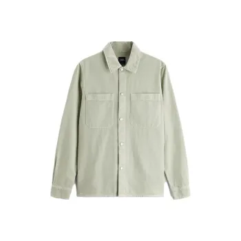 ZARA Denim Jacket Men's Light Green