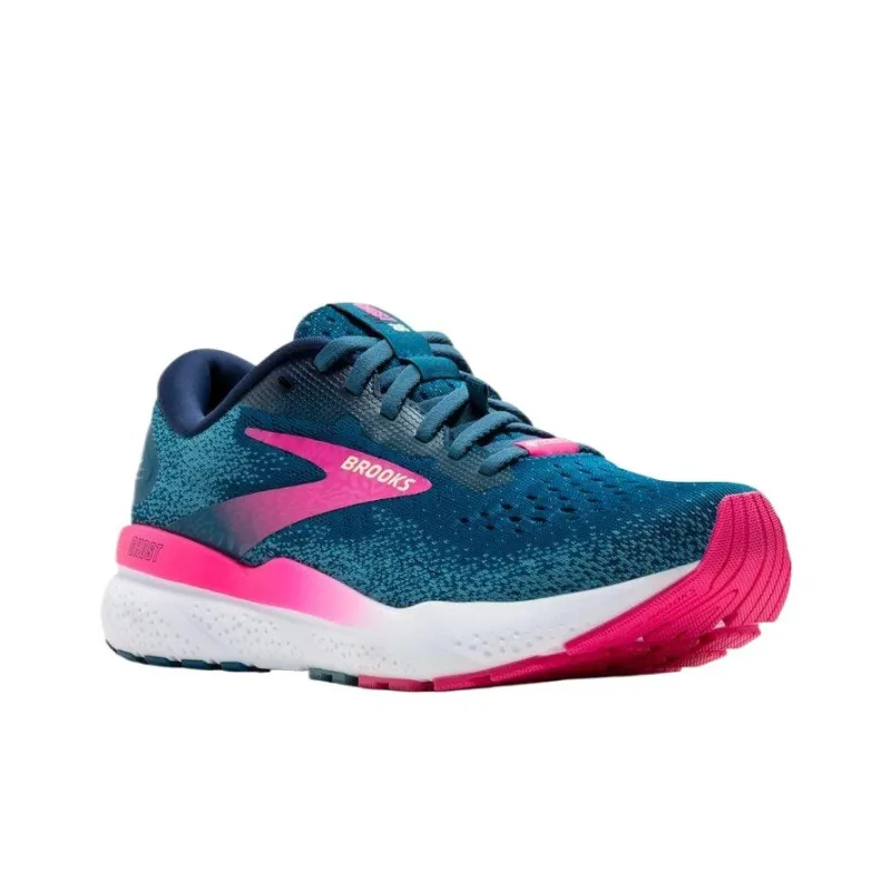 Brooks Ghost 16 Low Top Running Shoes Women's Morocco Blue-2