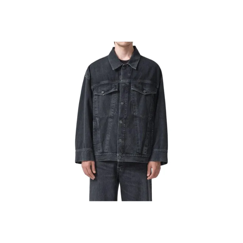 AGOLDE Denim Jacket Men's Black-0