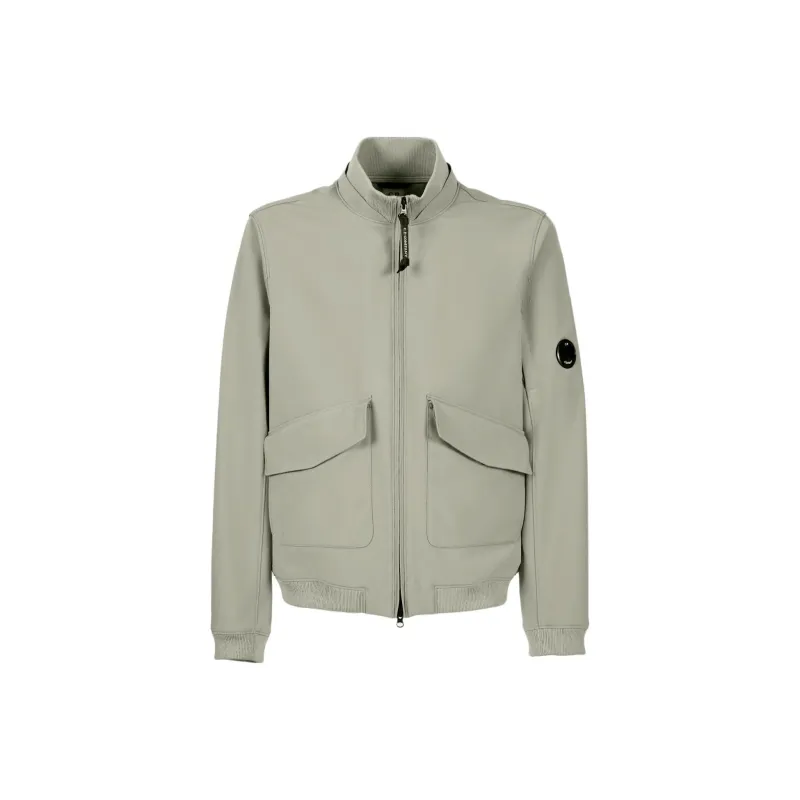 C.P.Company Lens detail Zip up Bomber Jacket-0