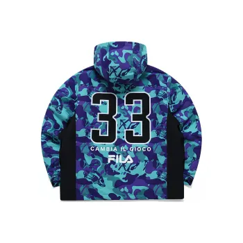 FILA FUSION Puffer Jacket Men's Blue