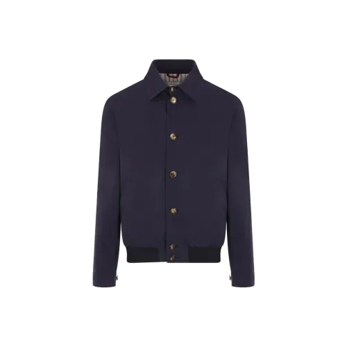 Brunello Cucinelli Long Sleeved Buttoned Shirt Jacket