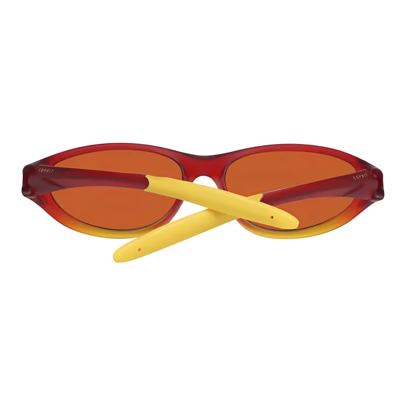 ESPRIT Plastic Resin Irregular Shape Sunglasses Kids' Red-1