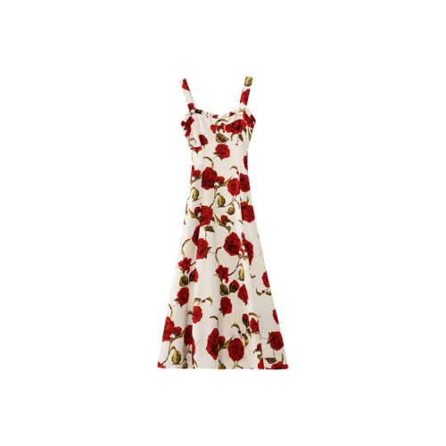 Slip Dress Women's Red Bowknot Hair Tie With Special Offer