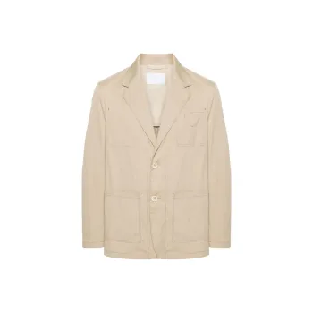 PRADA Triangle patch Shirt Jacket