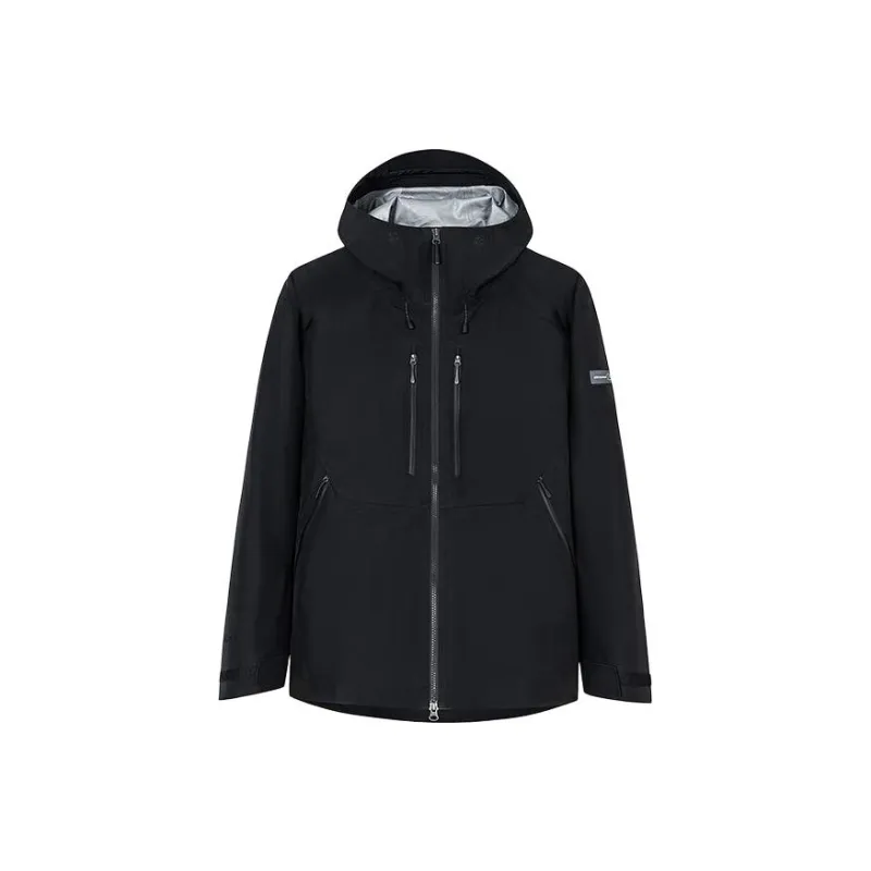 Anta Outdoor Collection Windproof Windbreaker Jacket Men's Basic Black-0