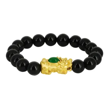 GANGCUI Natural Agate Bracelets Men's