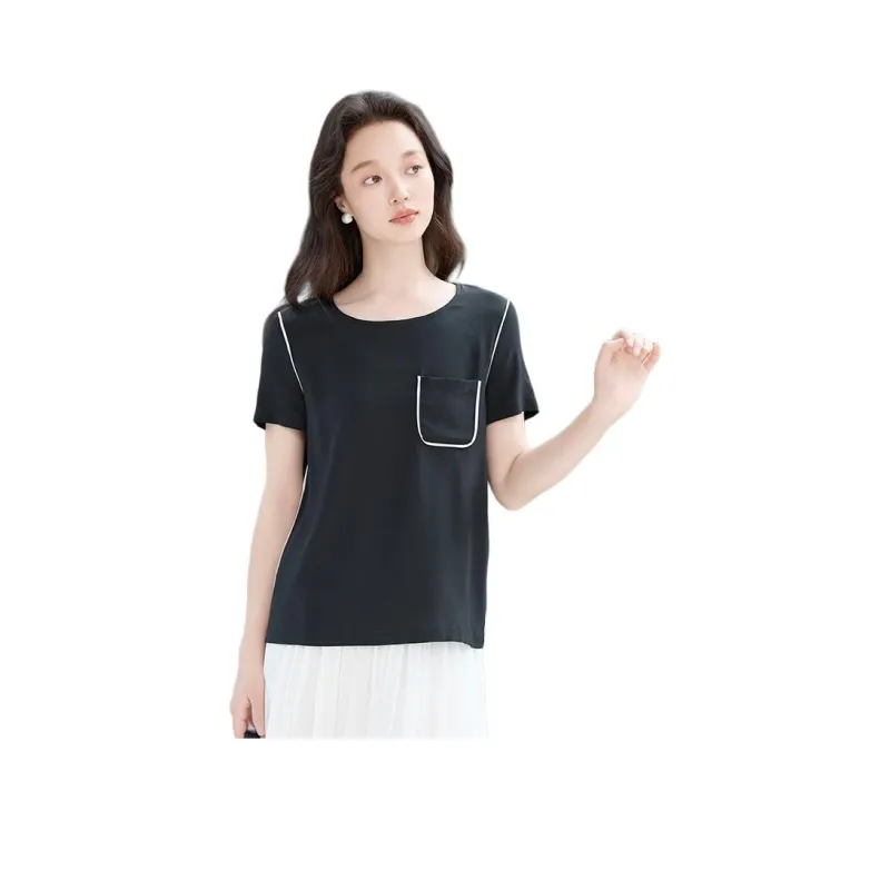 SNOWFORTE Set in Sleeve T Shirt Women's-2