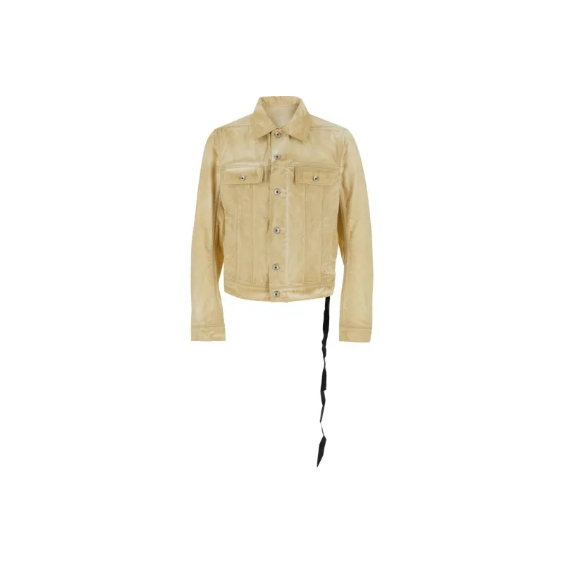 Rick Owens DRKSHDW Drawstring Trucker Jacket-0