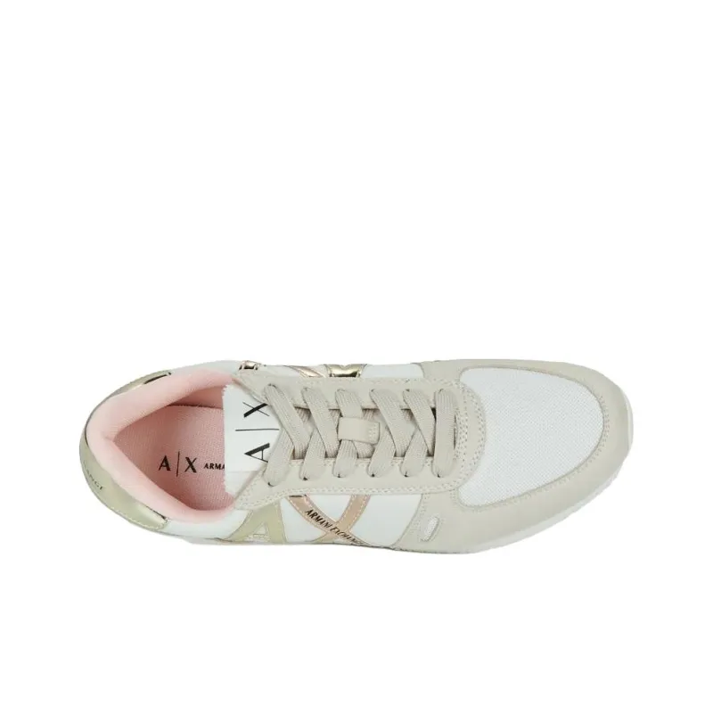 ARMANI EXCHANGEAE Low Top Casual Shoes Women's Pink-6