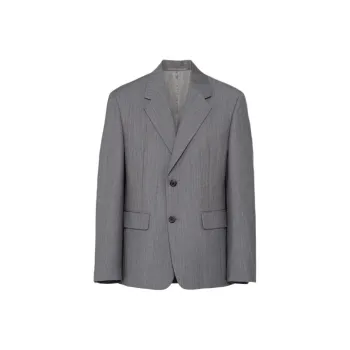 PRADA Single-breasted Mohair-wool Blazer