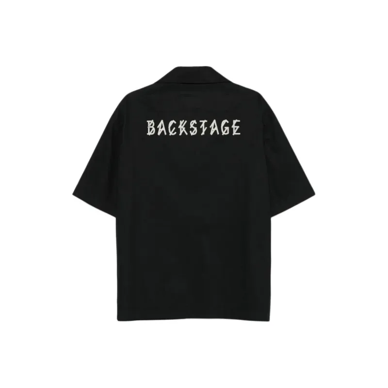44 Label Group Text print Shirt-1