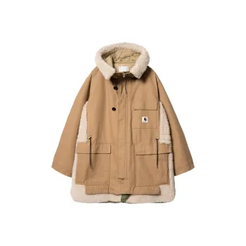 Sacai X Carhartt Wip Canvas Siberian Parka