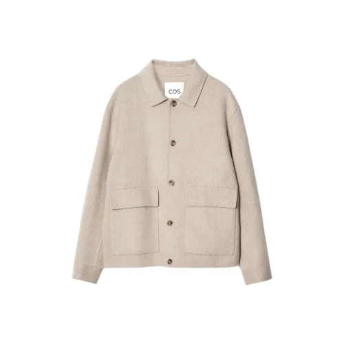 COS Jackets Men Beige