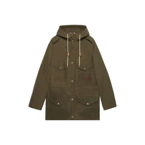 GUCCI Waxed Hooded Parka