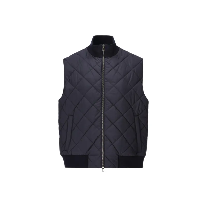 Loro Piana Vest Men's Marine Blue-0