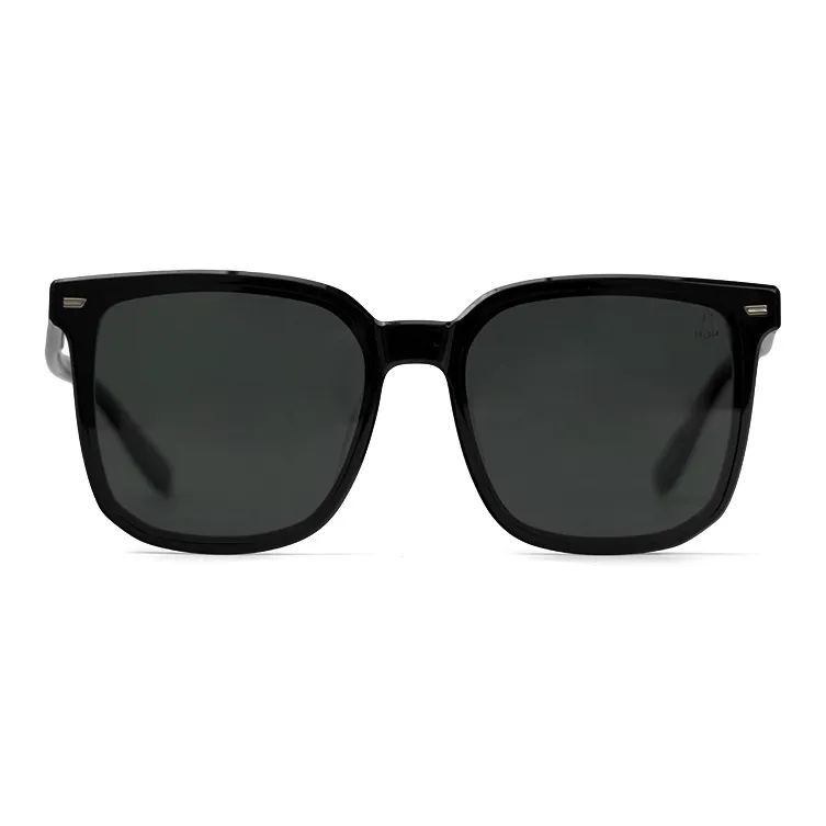 HELEN KELLER Plate Frame Square Sunglasses Unisex-2