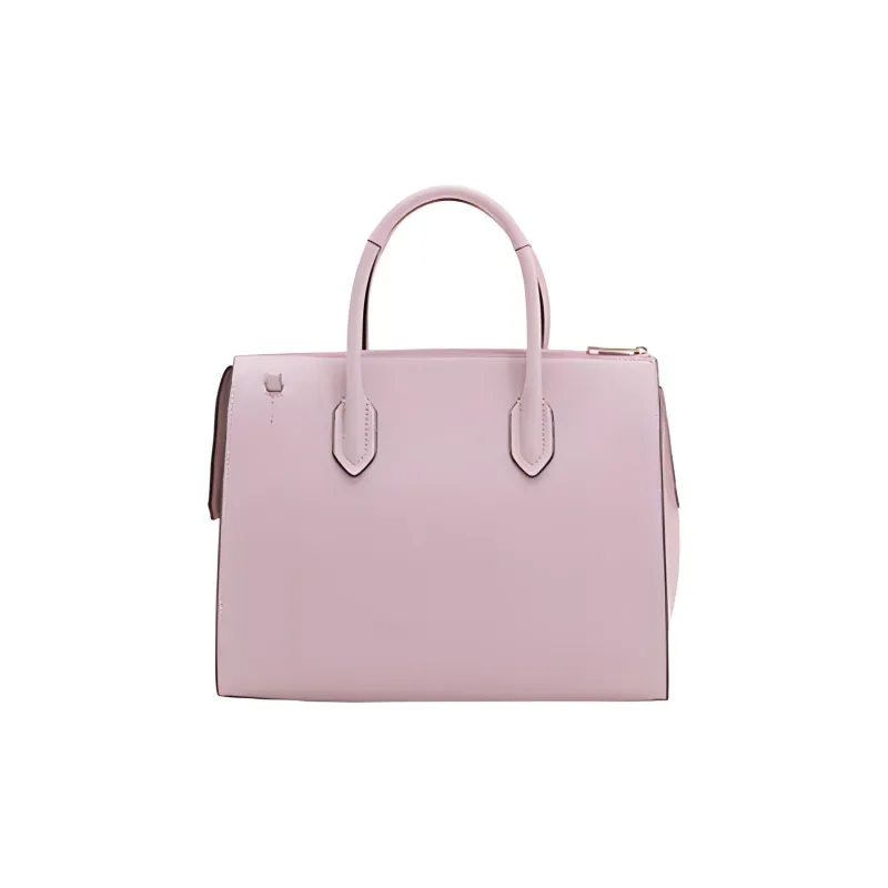 Furla Pin Leather Tote Bag, Shopping Bag, Shoulder Bag, Crossbody Bag, Handbag Medium Size Women's Pink-1