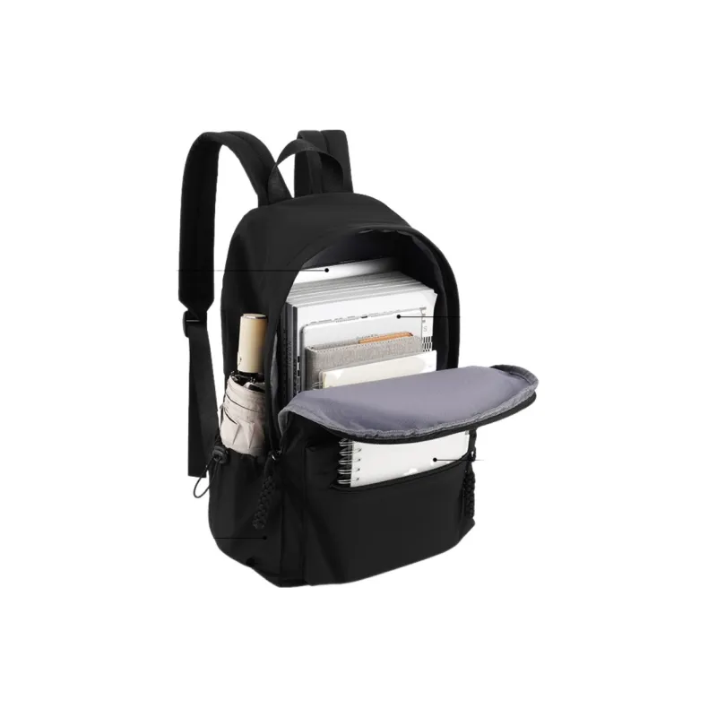 Tonlion Nylon Fabric Backpack Unisex Multicolor-1