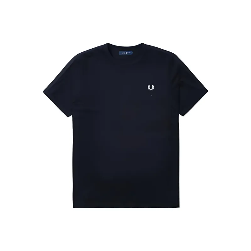 FRED PERRY SS22 Crew Neck Fitted Straight Short Sleeved T Shirt Men's-2