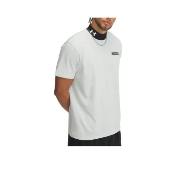 Under Armour Heavyweight Armor Label T Shirt Men's Aqua Green