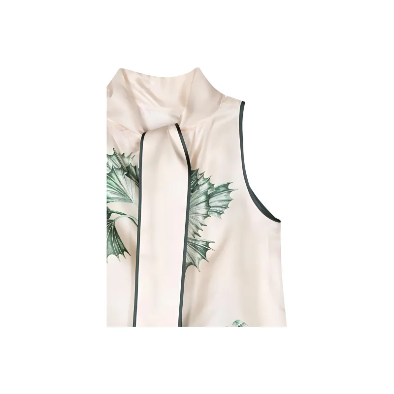 F.R.S For Restless Sleepers Carcino Silk Blouse-4