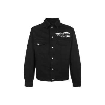 REPRESENT Jackets Men Black