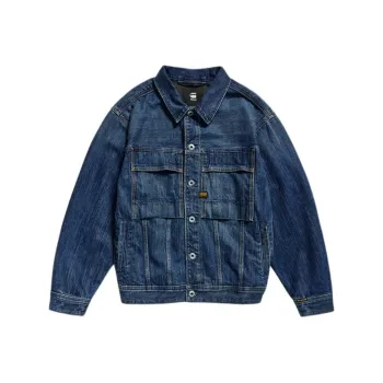 G STAR RAW Denim Jacket Men's Dark Blue