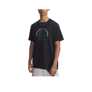 Under Armour CurryHeavyweightVerviage T Shirt Men's Black