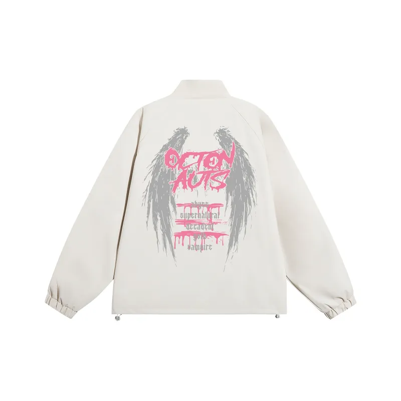 Small Columns Under The Sea Jackets Coats Unisex-5