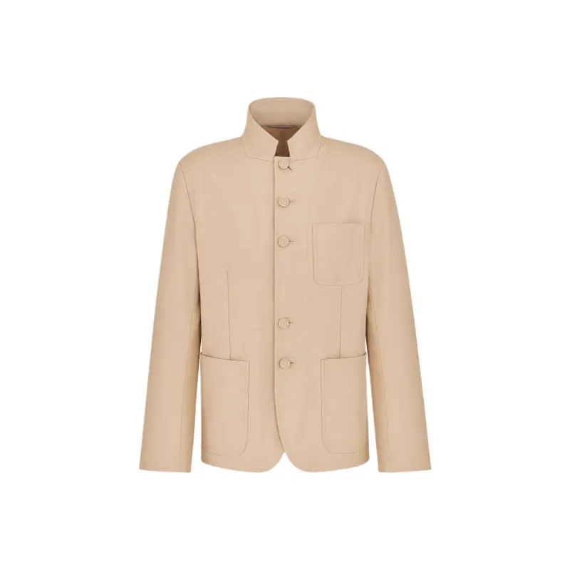 DIOR SS25 Summer Men's Clothing Collection Jackets & Coats Men's Beige-0